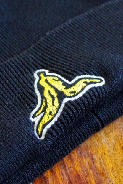 Embroidered Banana Beanie