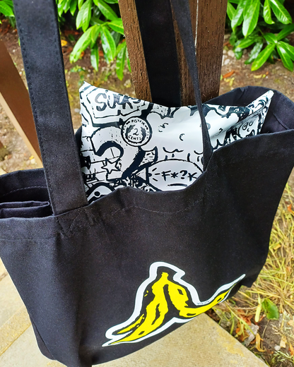 PISTEIK Banana Tote Bag